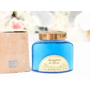 Springtime In Paris By Bourjois New York Vintage 1931 Bath Powder 1.25 Oz Rare